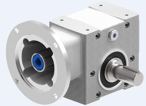 b031110.wantaRIGHT ANGLE WORM GEARBOX1.54IN CENTER DISTANCE10:1 RATIO56C QUILL INPUT0.7500IN RH OUTPUTB031110.WANTA Cone Drive Right Angle Worm Gearbox, 1.54in Center Distance, 10:1 Ratio, NEMA 56C Motor Adapter Input, 0.75in Right Hand Extended Output Shaft ; Ratings Based On 1750 RPM Motor: Output Speed (RPM): 175, Maximum Input Horsepower: 1.47, Maximum Output Torque: 446 lb-in, Efficiency: 84%