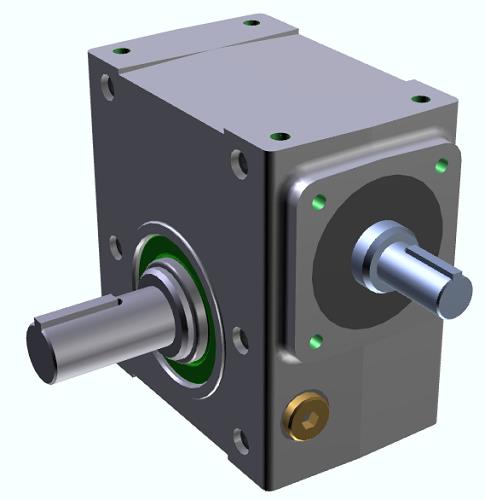 b031115.wrn-aRIGHT ANGLE WORM GEARBOX1.54IN CENTER DISTANCE15:1 RATIO0.7500IN SHAFT INPUT0.7500IN LH OUTPUTB031115.WRN-A Cone Drive Right Angle Worm Gearbox, 1.54in Center Distance, 15:1 Ratio, 0.75in Solid Input Shaft, 0.75in Left Hand Extended Output Shaft ; Ratings Based On 1750 RPM Motor: Output Speed (RPM): 117, Maximum Input Horsepower: 1.11, Maximum Output Torque: 479 lb-in, Efficiency: 80%