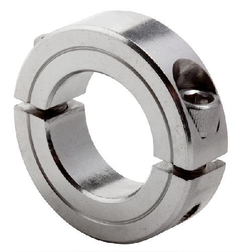 cmp 2c-100-s1IN ID 2PCCLAMP COLLAR, SSClimax 2C-100-S Standard Clamping Collar, 1-3/4 in OD x 1/2 in W, Stainless Steel