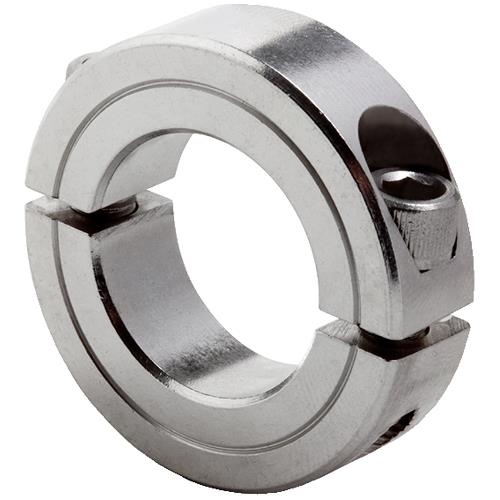 cmp g2sc-125-ss1 1/4IN ID STAINLESS SPLITCLAMP COLLAR, SSClimax G2SC-125-SS Industry Standard Clamping Collar, 2-Piece Construction, 1-1/4 in ID x 2-1/16 in OD x 1/2 in W, Stainless Steel