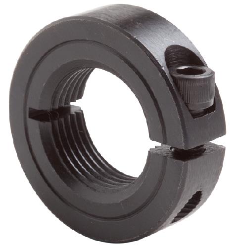 cmp istc-050-201/2IN-20 ID SPLITTHREADED COLLAR, STL, BOClimax ISTC-050-20 Industry Standard Threaded Clamping Collar, 1-Piece Split Construction, 1/8-20 ID x 1-1/8 in OD x 13/32 in W, Steel