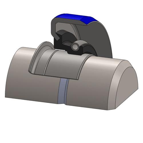 dic 99450SHAFT REPAIR SLEEVETCM® Shaft-Eze 99450 Shaft Sleeve, 4-1/2 in ID x 1 in W, 4.496 to 4.504 in Dia Shaft, Stainless Steel
