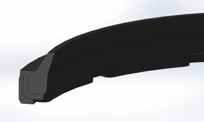 dic ans6000ROD WIPERDICHTOMATIK ANS6000 Wiper Ring, 6 in ID, Domestic
