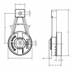 fen rt1001TENSIONER LT DUTY TAPPED HOLEFenner Drives® T-MAX® RT1001 RT Series Rotary Belt and Chain Tensioner, Aluminum