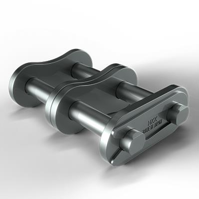 hkk bs08bscl2ROLLER CHAIN08B-2 CONNECTING LINK0.5000IN PITCH 2 STRANDSSTEELHKK Chain BS08BSCL2 British Standard Spring Clip Connecting Link, #08B-2 Chain, 1/2 in Pitch, 0.175 in Dia Pin