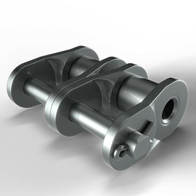 hkk bs10bchl2ROLLER CHAIN10B-2 OFFSET LINK0.6250IN PITCH 2 STRANDSSTEELHKK Chain BS10BCHL2 British Standard Offset Link, #10B-2 Chain, 5/8 in Pitch, 0.2 in Dia Pin