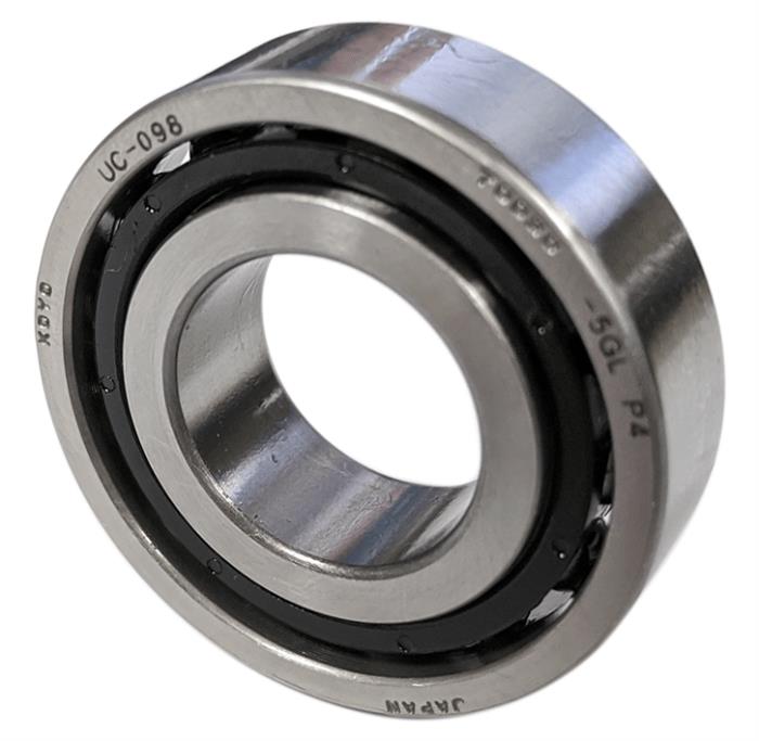 koy 7007c-5glfgp4ANGULAR CONTACT BEARING35MM 62MM 12MM15 DEGREES / LIGHT PRE-LOADABEC 7 PRECISIONKoyo 7007C-5GLFGP4 Type G Caged Cylindrical Bore Light Precision Angular Contact Ball Bearing, 35 mm Dia Bore, 62 mm OD, 1 Row, 14 mm W, 15 deg, 23.9 kN Dynamic/13.7 kN Static Load