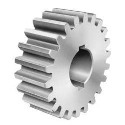 lin 12cg80CHANGE GEARLinn 12CG80 Finished Bore Change Gear, 12 Diametral Pitch, 14.5 deg Pressure Angle, 3/4 in W Face, 80 Teeth, 6.666 in Dia Pitch, 1 in Dia Bore, Steel