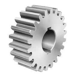lin 16cg66CHANGE GEARLinn 16CG66 Finished Bore Change Gear, 16 Diametral Pitch, 14.5 deg Pressure Angle, 1/2 in W Face, 66 Teeth, 4-1/8 in Dia Pitch, 3/4 in Dia Bore, Steel