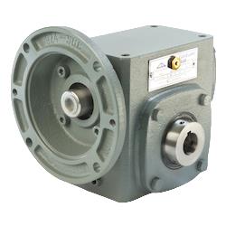 m1714b5h20a-sRIGHT ANGLE WORM GEARBOX1.75IN CENTER DISTANCE20:1 RATIO56C QUILL INPUT1.0000IN HOLLOW OUTPUTCG M1714B5H20A-S M Series Type 14 ICHSHO Style Standard Modular Speed Reducer, Quill Input, Hollow Output, 0.95 hp Input/0.77 hp Output, 20:1 Gear, 87.5 rpm Maximum Output, 556 in-lb Torque Rating