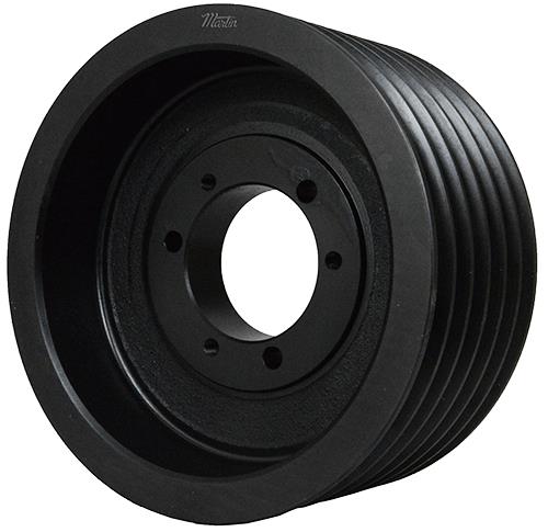 mar 10 b 54 skV BELT SHEAVE05.7500IN OD 10 GROOVEA/B BELT SK BUSHINGMartin 10 B 54 SK Solid Type A-1 Conventional Sheave, 1/2 to 2-5/8 in QD® Bushed Bore, 5-3/4 in OD, 10 Grooves, 5.4 in Dia Pitch, 7-3/4 in W Face