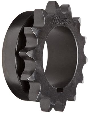 mar 100q12hBUSHING STYLE SPROCKET100 CHAIN 12 TEETHQ1 SPLIT TAPER BUSHINGHARDENED TEETHMartin 100Q12H MST® Q1 Bushed Solid Type 4 Split Single Roller Chain Sprocket, 0.75 to 2.688 in Dia Bore, 5.415 in OD, 100 Chain, 12 Teeth, 1-1/4 in Pitch, Steel