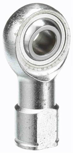 rpt trl 161IN FEMALE ROD ENDSealmaster® 1511600000 3-Piece Precision Grade General Purpose Bearing Rod End, 1 in Dia Bore, 2-3/4 in OD, 1-1/2 in W, 21000 lb Static Load, Carbon Steel