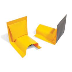 spl byob-2weBUILD YOUR OWN BERM WALL ENDS2 EACH/PKG3IN L X 5.5IN W X 2IN HSpillTech BYOB-2WE Build Your Own Berm Wall End, Vinyl, Yellow