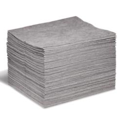 spl gp-hUNIVERSAL CONTRACTOR GRADE PAD100 PADS/PKGABSORBS UP TO 28.2 OZ./PAD18IN L X 15IN WSpillTech GP-H Contractor Grade Heavyweight Universal Mat Pad, 18 in L x 15 in W, 28.2 oz Absorption, Polypropylene