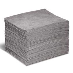 spl gp-mUNIVERSAL CONTRACTOR GRADE PAD100 PADS/PKGABSORBS UP TO 25.6 OZ./PAD18IN L X 15IN WSpillTech GP-M Contractor Grade Mediumweight Universal Mat Pad, 18 in L x 15 in W, 25.6 oz Absorption, Polypropylene