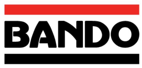 Bando Bando is a global leader in manufacturing world-class power transmission belts for both industrial OEMs as well as aftermarket users. Quality, Service, and Value are the foundation of the Bando philosophy. With a core focus on building products that are safe and environmentally friendly for society.